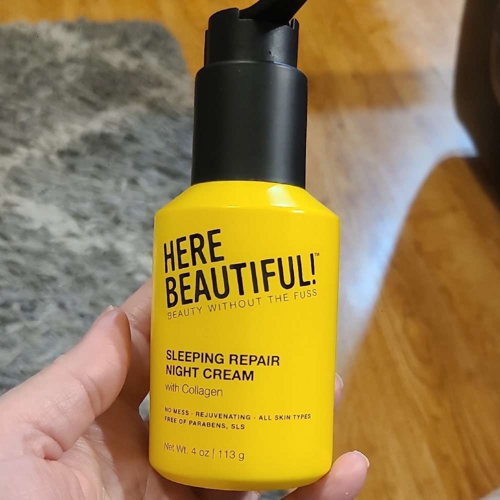 Here Beautiful! Yellow Sleeping Repair Night Cream